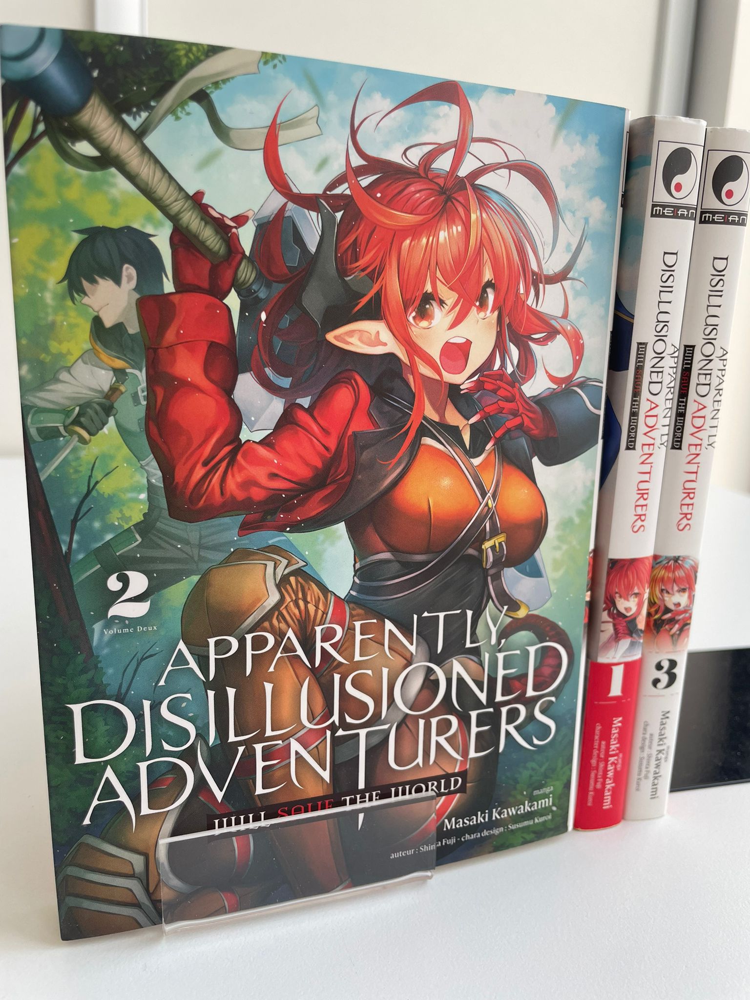 Apparently Disillusioned Adventurers Will Save the World 1 à 3  
